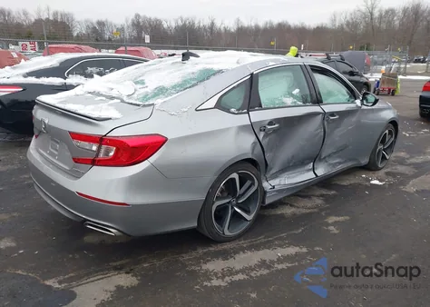 2022 Honda Accord Sport from USA, damaged, VIN 1HGCV1F39NA036374